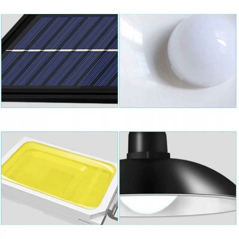  SOLÁR LED FÜGGŐLÁMPA - TÁVIRÁNYÍTÓVAL